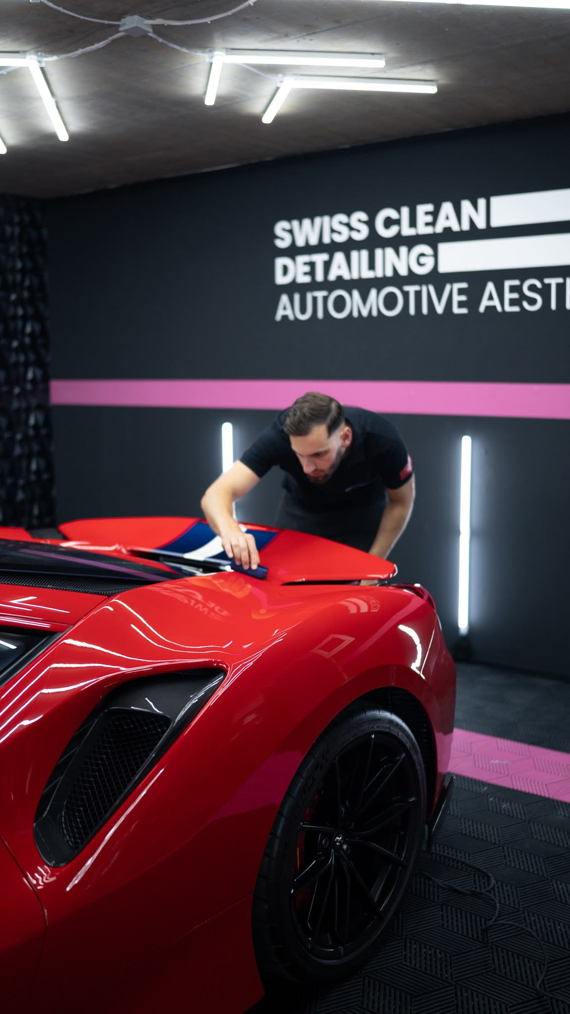Polissage céramique automobile chez Swiss Clean Detailing
